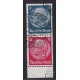 ALEMANIA 1934 ESTAMPILLAS SE-TENANT ZUSAMMENDRUCKE USADAS QUE SON MUCHO MAS RARAS